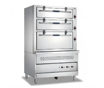 Gas-fired seafood steamer cabinet