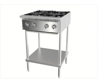 4 Open Burner (Gas hob cooker)